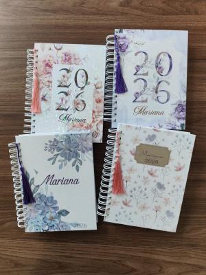 Agenda 2026 - Floral Capa Dura A5    